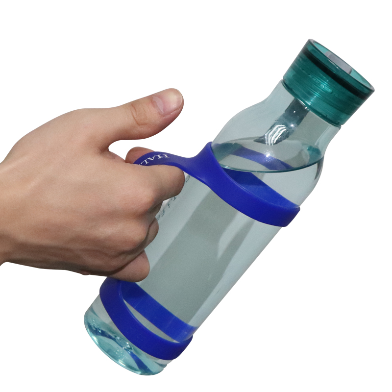 便攜式水瓶帶，硅膠水杯保護帶廠家定制